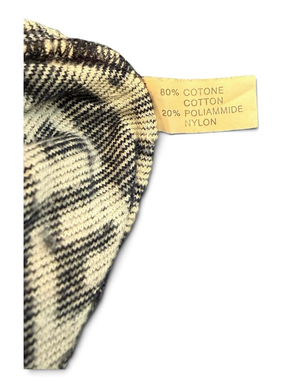 Fendi Woman’s Black & Cream Monogram Knit Dress - Picture 5 of 6